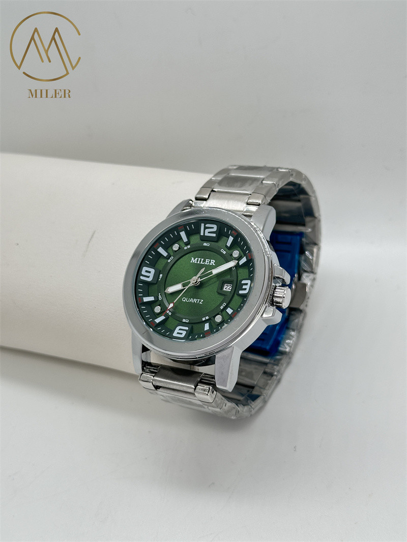 Waterproof Luminous Hands Durable Luxury Business Stainless Steel Couple Watch