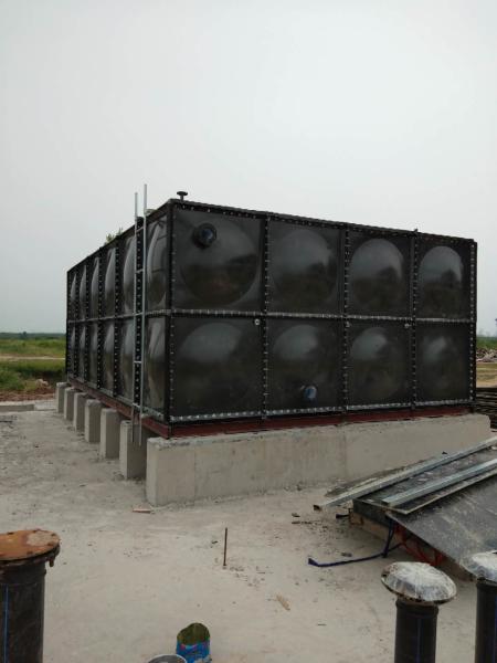 Industrial Q235 Steel Panel Stainless Steel Water Tank For Wastewater Storage