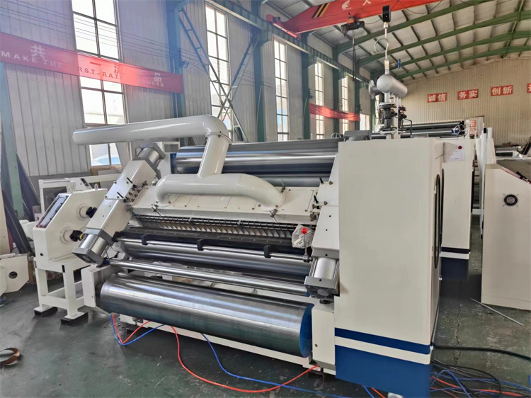 Automatic Single Facer Machine with 2 Ply Paper Forming and Hydraulic Mill Roll Stand