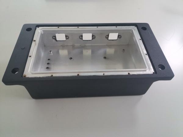 Anodized Aluminum Precision Die Casting Parts Powder Coated Painting Box For