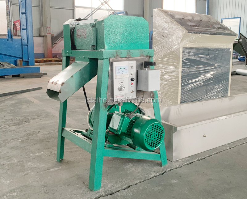 Max. Capacity 100-200kg/h EPE Foam Recycle Machine for Pearl Wool Plastic Granules
