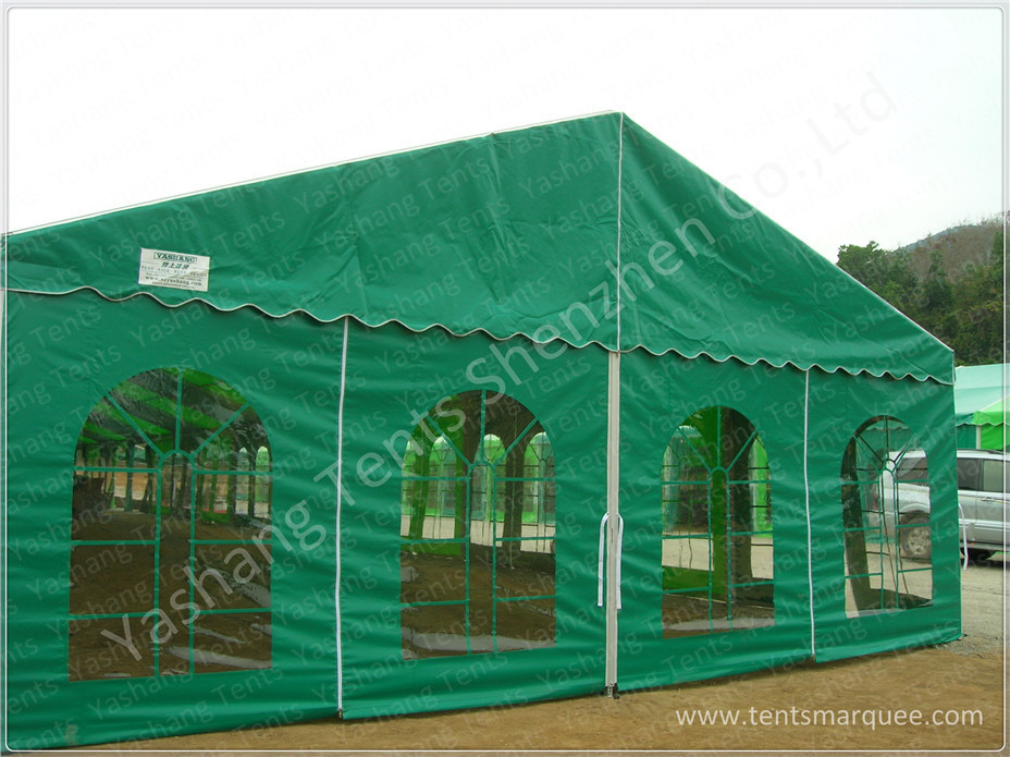Coloured Temporary Fabric Structures Unique Marquees A-Shaped Roof Top Style
