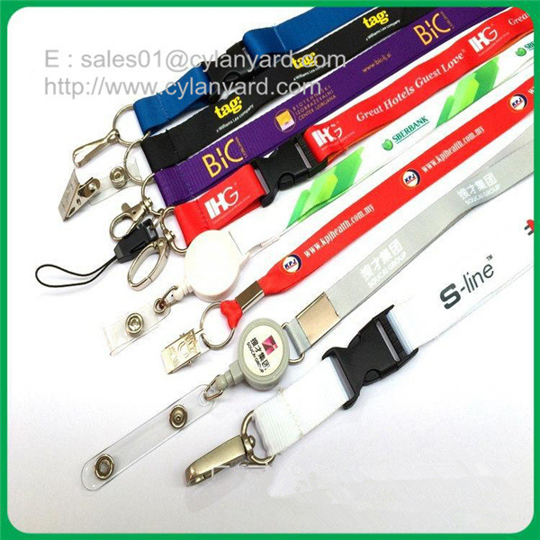 Tailored screen print polyester neck ribbon factory
