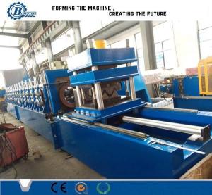 China Three Wave Guardrail Roll Forming Machine PLC With Automatic Continuous Cutting on sale
