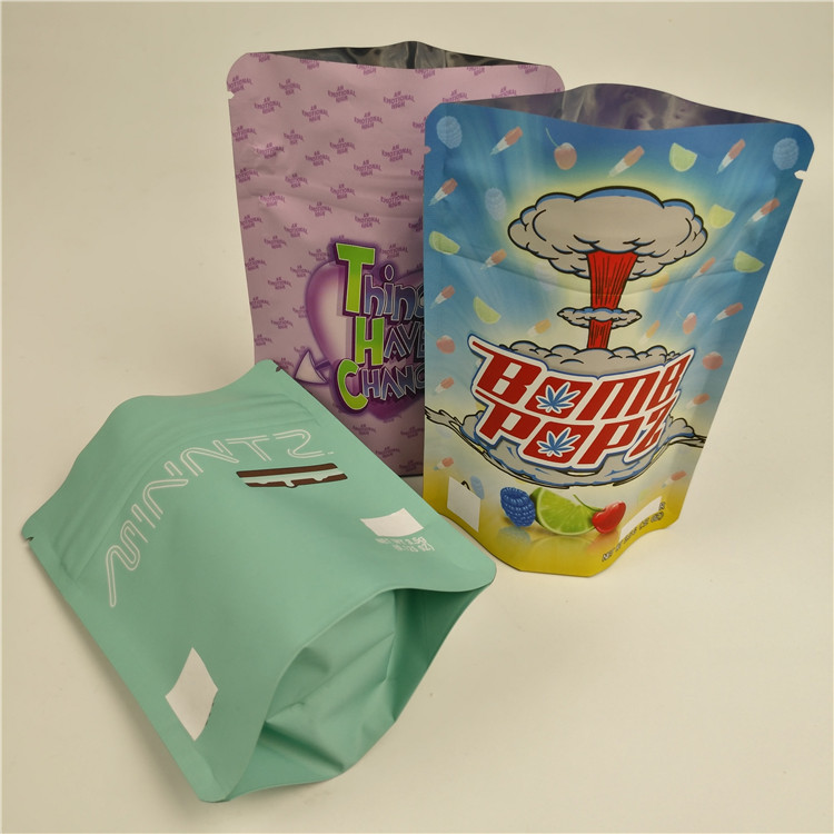 Stoner Patch Dummies Mylar Packaging Bags Digital Printing CMYK