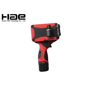 360 Degree Printing Handheld Inkjet Marking Machine For Aluminum Cans