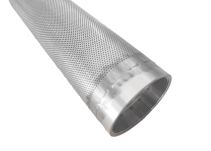 1000 Micron Perforated Stainless Steel Cylinder Cartridge Shape