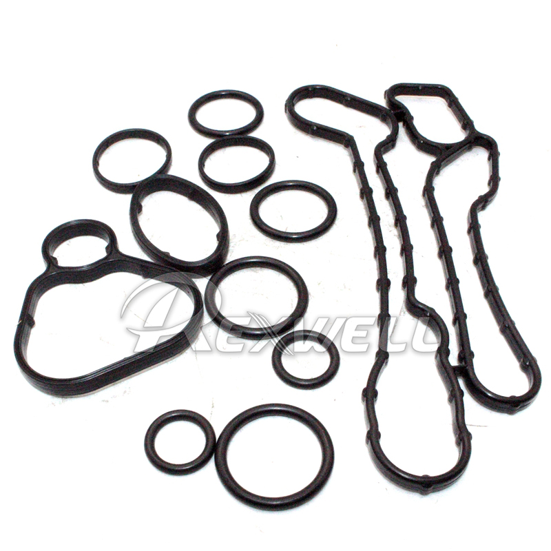 car spare parts oil cooler gasket kit seal set For Chevrolet Opel 25199750 GM25199750KIT