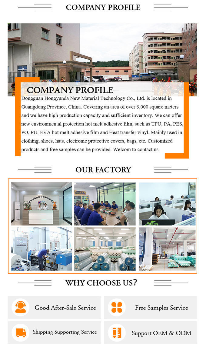 Aluminium Composite Panel Hot Melt Adhesive Glue Film OEM / ODM