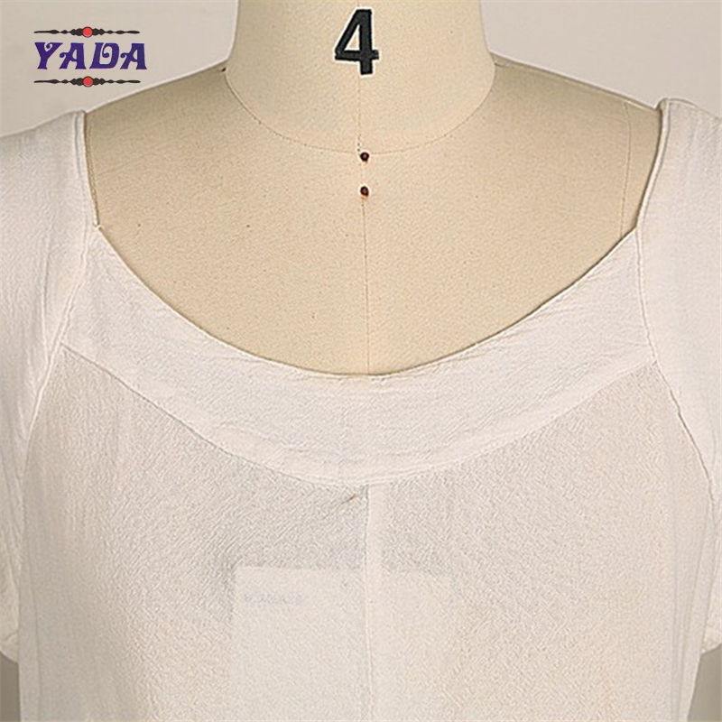 Irregular women sleeveless one piece fashion boutique white dress China wholesale clothing with high quality