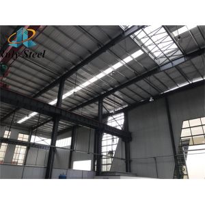 Light Weight modular Metal Building Portal Frame Prefabricated Easy Assemble