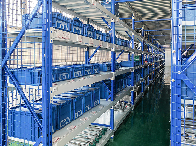 Customized and Maximum Capacity Load Multi-Level Shelving with Powder Coated Finish