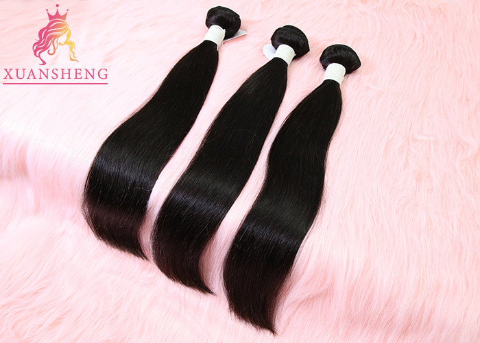 Cuticle Aligned Raw Virgin Human Hair , 100% Brazilian Hair Straight Bundles