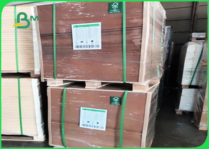 80g 100g 120g High Stiffness Brown Kraft Paper For Packing Rice 70 * 100cm