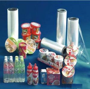  Bottle PE Shrink Wrap Printable Clear Heat Shrink Film 0.01 - 0.15mm Roll Manufactures