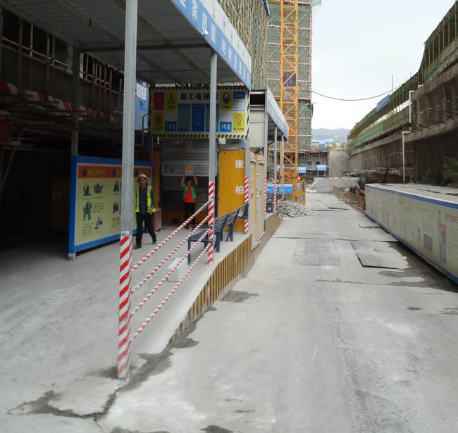 Rack And Pinion Construction Material Hoist Length Mast Section 1.508M