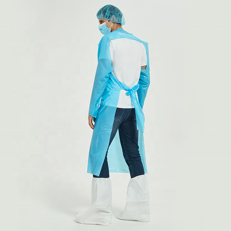 Factory price disposable medical doctor surgical gown level 4 nonwoven surgical gown for hospital