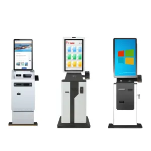 Effortless Self Service Payment Kiosk With User Friendly Interface LCD Touch