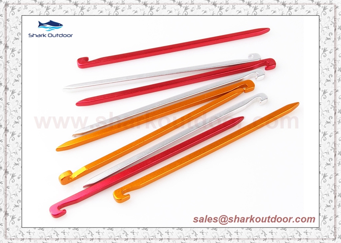 Plastic Tent Pegs Durable Spike Hook Awning Camping Caravan Pegs Accessory
