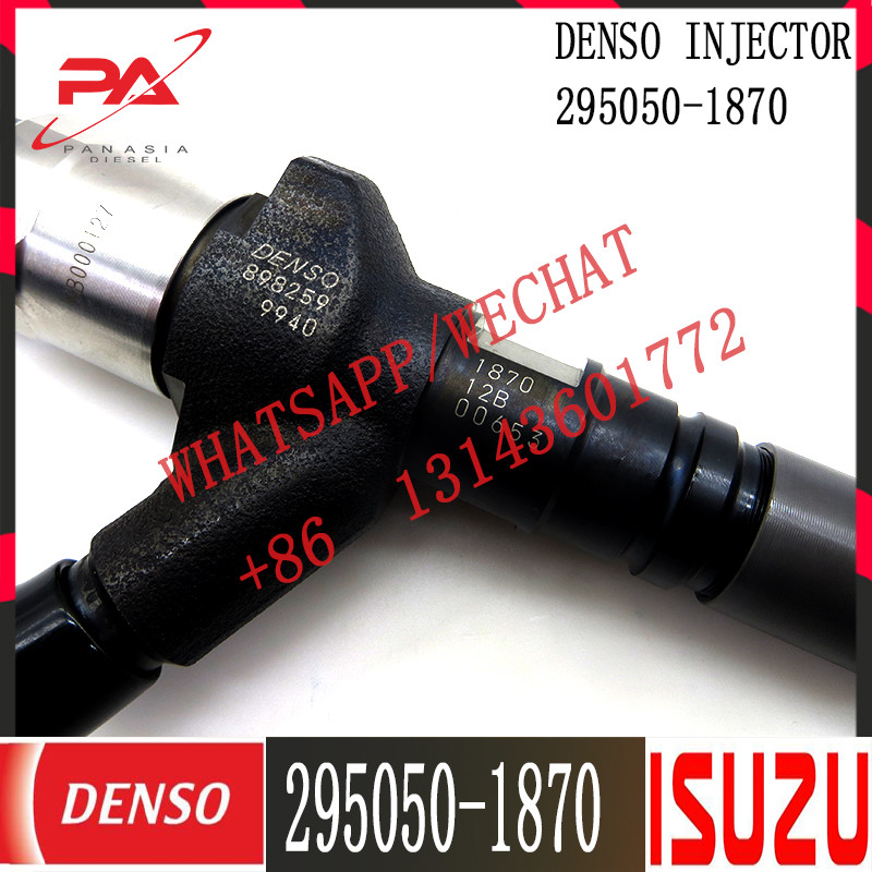 For ISUZU 4JH1 Diesel Fuel Injector 295050-1870 8-8259994-0 8982599940 2950501870