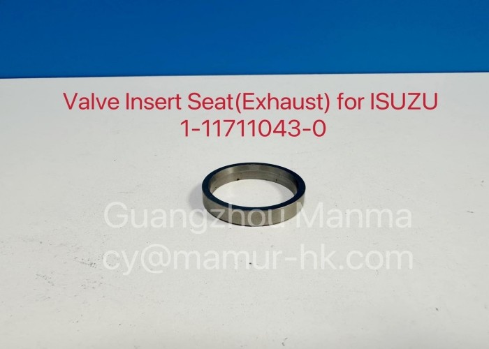 ISUZU Engine Exhaust Valve Insert Seat For 6BD1 1-11711043-0