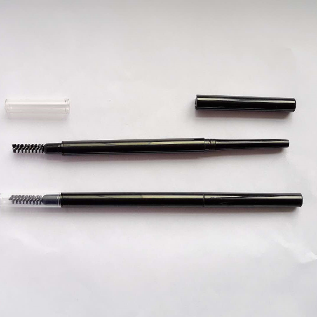 Multifunctional Automatic Lip Liner With Brush Plastic Tubes Packaging