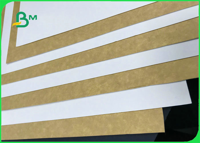Virgin Wood Pulp 250gsm 300gsm 350gsm White Top Kraft Liner For Packages Box