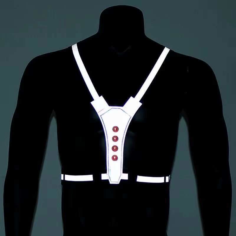 EN20471 Polyester Reflective High Visibility Vest With Pockets
