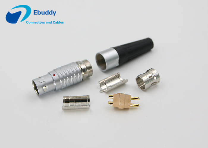 Lemo Alternative Male Miniature Circular Connectors 7pin 0B Size FGG.0B.307