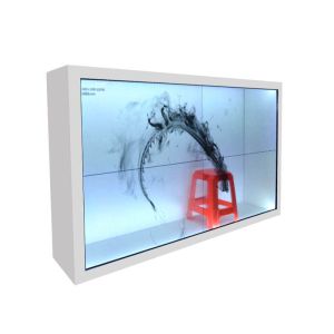 Android LCD See Through Display Interactive Advertising Translucent LCD Box