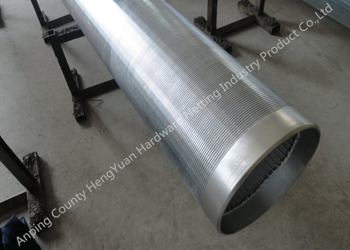 Corrosion Resistant Johnson Wire Screen For Water Treatment / Oil Exploitation