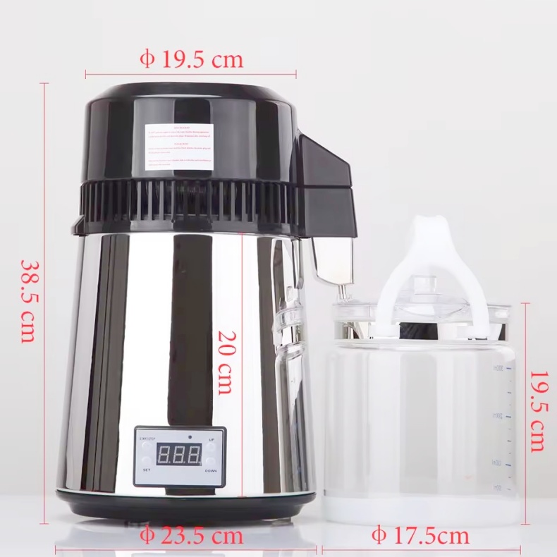 Stainless Steel 4L Dental Water Distiller For Medical/Dental/Homeuse/Laboratory/Beauty