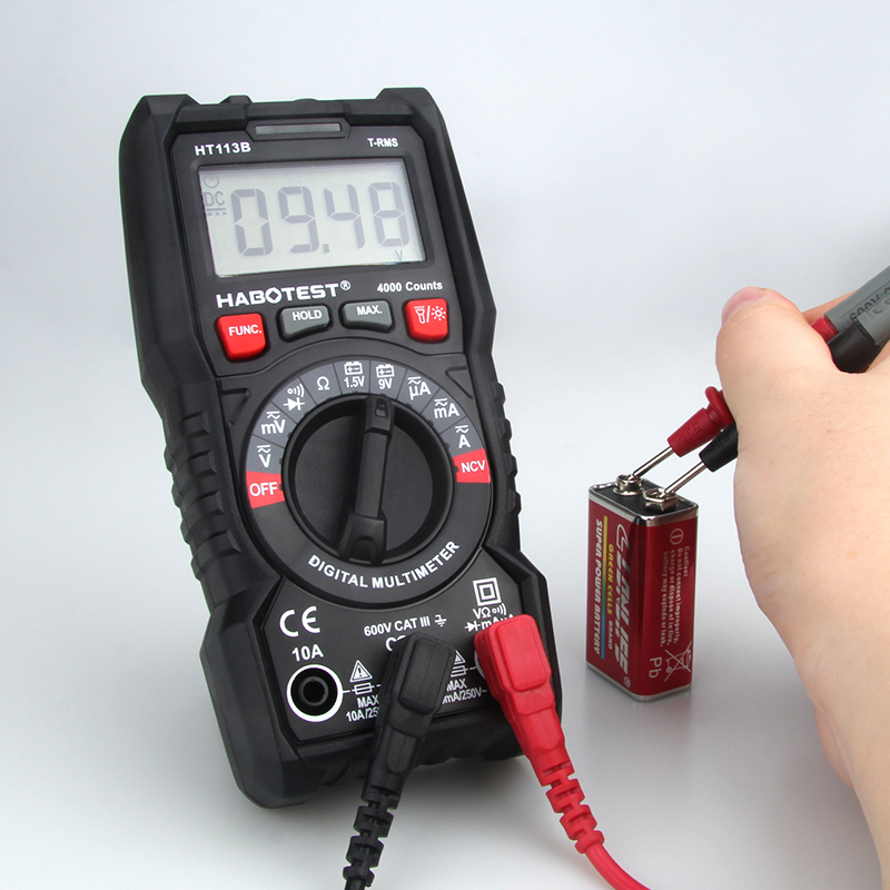 400uA 400mV 400Ohm Pocket Size Digital Multimeter