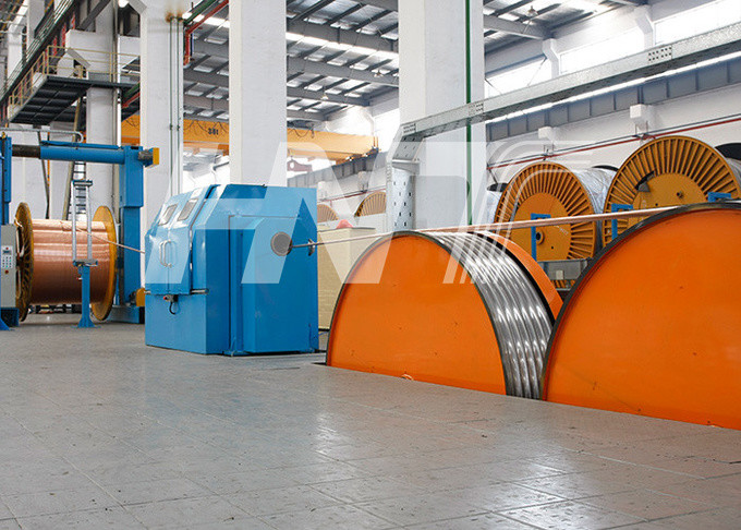 Twisting Wire φ630/710 Rigid Stranding Machine For Stranding Copper Aluminum