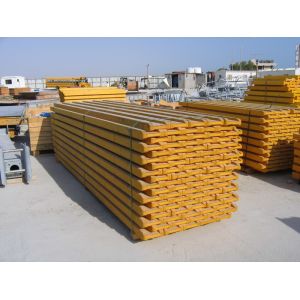 High loading capacity I beam H20. Beam H20 top with shock absorber