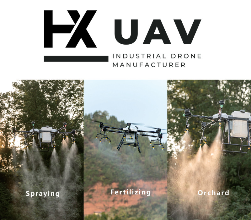 Load 20KG 20L Pesticide Drone Sprayer Six Propellers Farm Sprayer Drone HXGX22