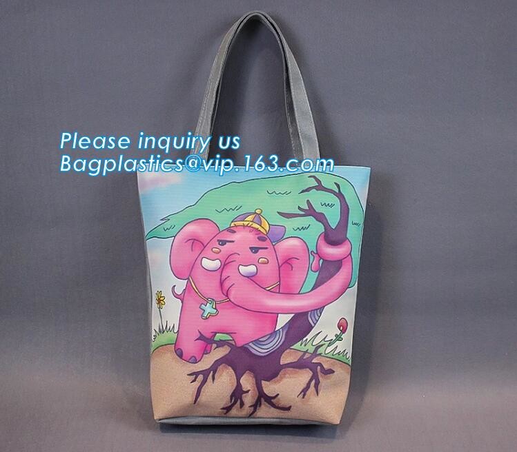 100% recycled organic cotton canvas calico drawstring bag with printing,custom print canvas cloth tote bags with printed