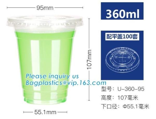Disposable 100% compostable wholesale CPLA lids for soup bowls,PLA 8oz