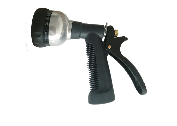 Multi-purpose Metal Water Spray Nozzle w/ Aluminum Body & Rubber Coat