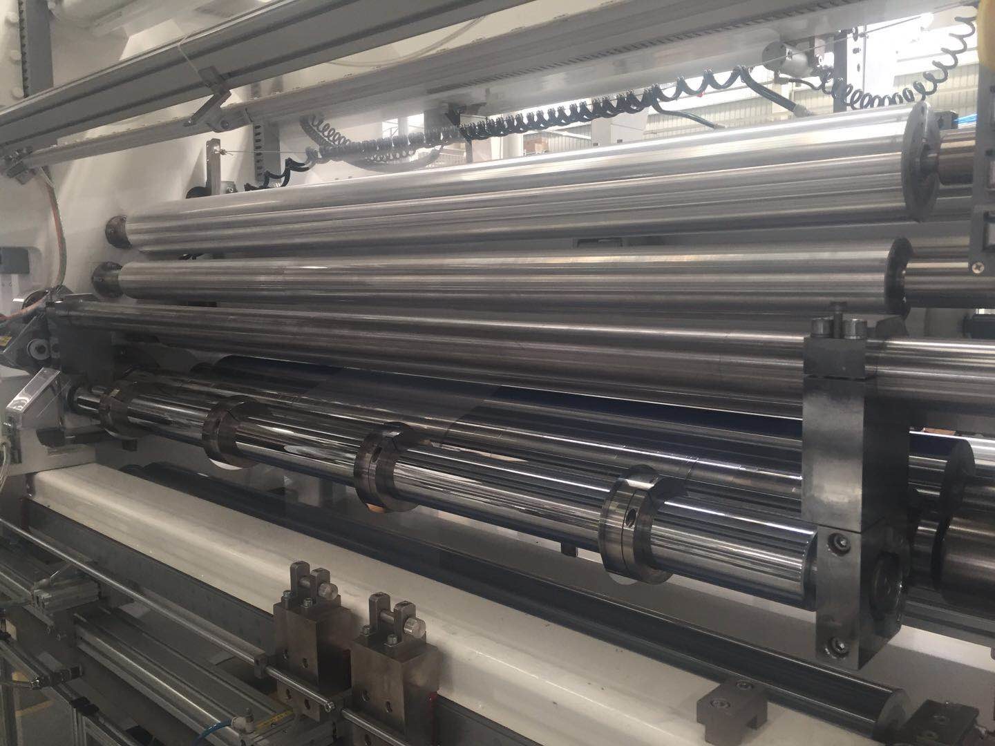 3 Phase 15 Mic Automatic Winding Rewinding Foil Slitting Machine