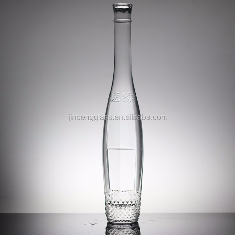 Acid Etch Surface Handling Glass Bottle Body Material Glass for Olive Oil 500ml 750ml