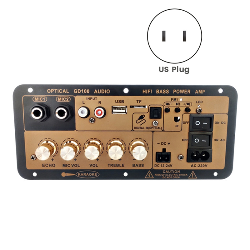 Private Mold NO 2 2.0 Channels 100W BT Mono Amplifier Board for Home/Car HiFi Karaoke