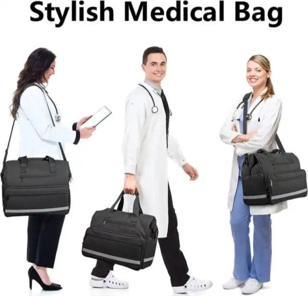 Large Waterproof Medical Bags Duffel Doctor Bag First Aid Medical Portable
