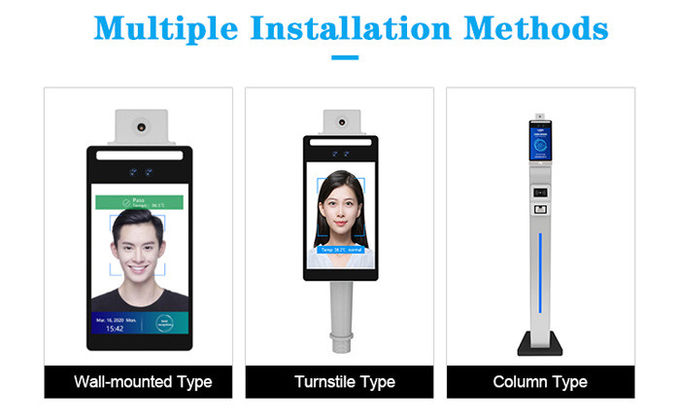 Thermal Imaging Wiegand Face Recognition Temperature Measurement