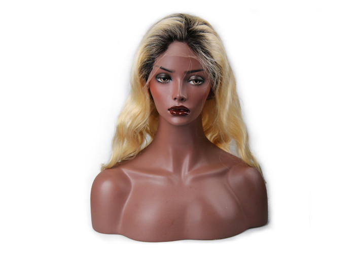 Brazilian Full Lace Front Wigs Human Hair / Real Remy Hair Extensions