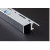 Buy cheap OEM 6063 Aluminium Tile Trim Chrome Square Edge 8mm 2.5m Length from wholesalers