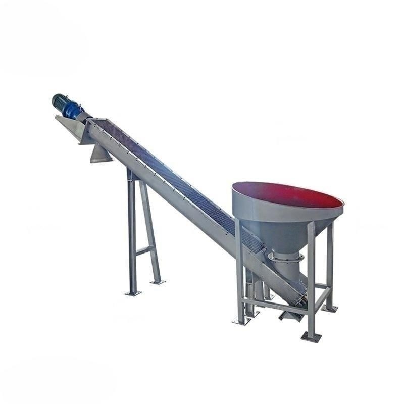 OEM Custom Conveying Plastic Grain Helical Ice Conveying Machinery Inclined Screw Conveyor