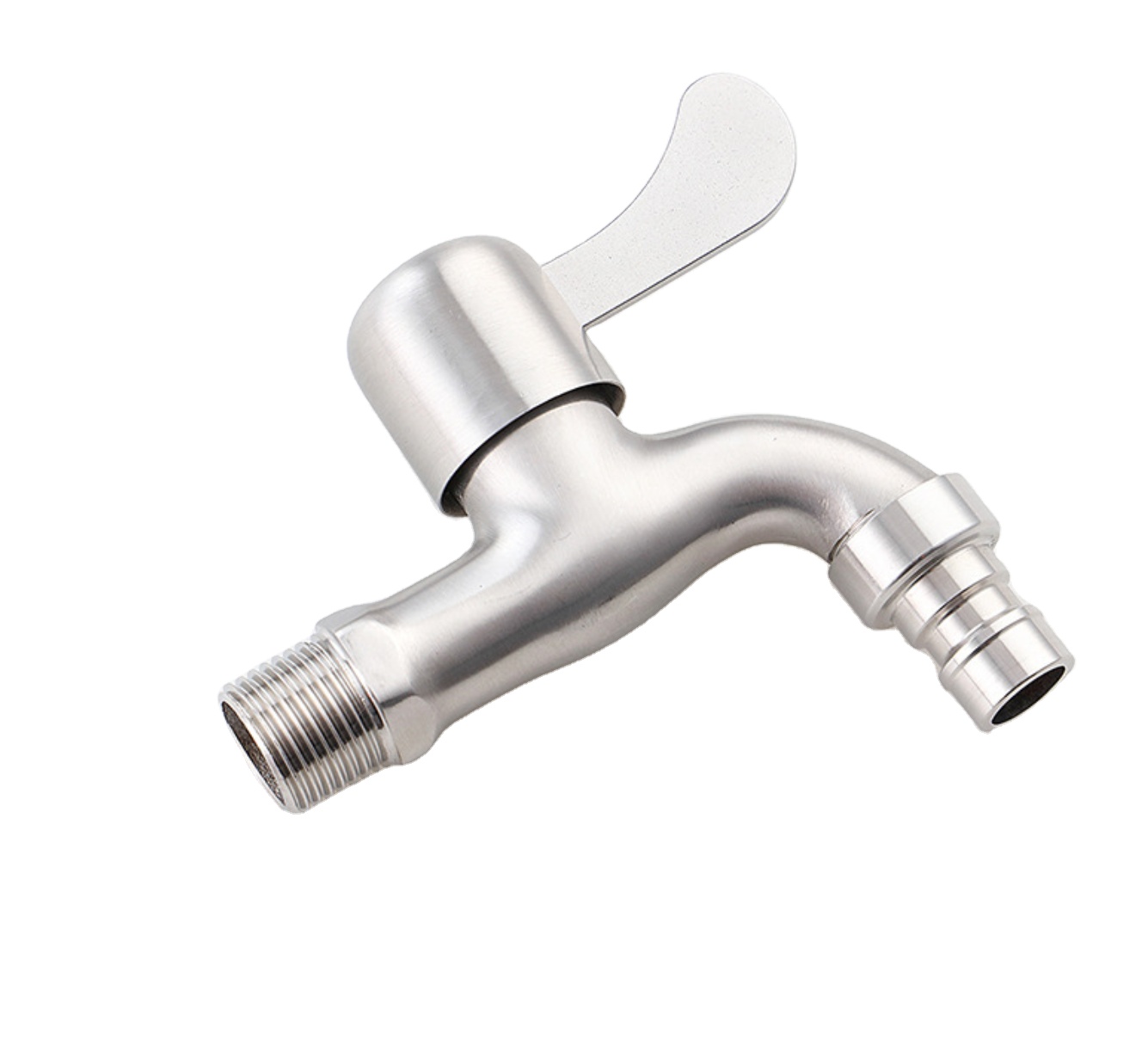 Bibcock Stainless Steel Water Tap 1 2 Washing Machine Ceramic