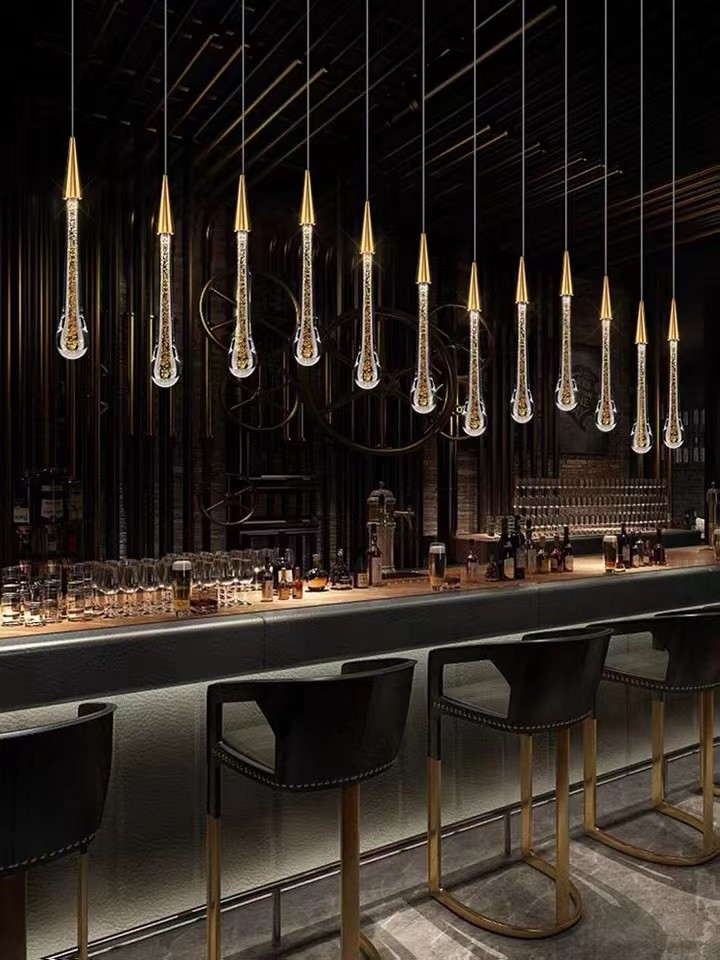 Modern Restoration Hardware New Design Hotel Lobby Restaurant Rain Chandeliers New Rain Round Pendant Chandelier