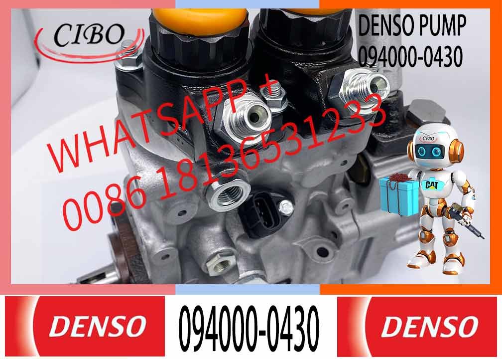 High Quality Common Rail Injection Pump 094000-0430 Fuel Injection Pump 094000-0430 for HINO P11C
